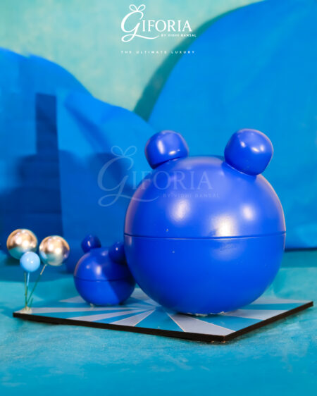Giforia Blue Bear Pod Gift Box 🐻💙 | Premium Baby Boy Hamper Capsule
