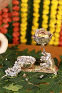 Royal Elephant Silver Platter With Dual Bowls 🐘✨ | Premium Dry Fruit & Chocolate Server